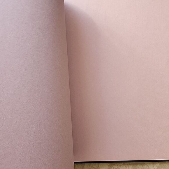 1960's Never Used Large Hardcover Scrapbook with Gold Cord Tie Binding - Picture 10 of 16